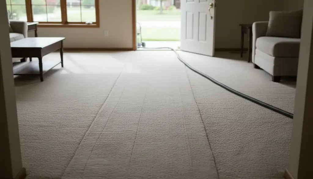 Green carpet cleaning